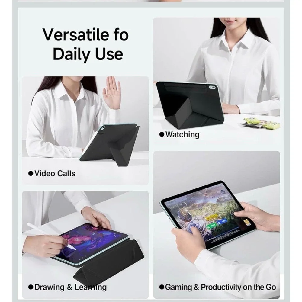 SMARTDEVIL Y-Fold Case for iPad Air 11 inch